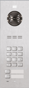 Panel cyfrowy Familio PRO z 2 przyciskiem, zamkiem szyfrowym, czytnikiem, ACO FAM-PRO-2NPZSACC ACO